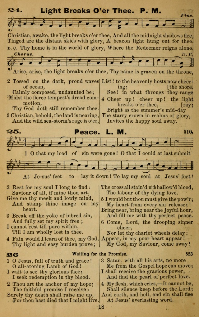 The Revivalist: a Collection of Choice Revival Hymns and Tunes page 18