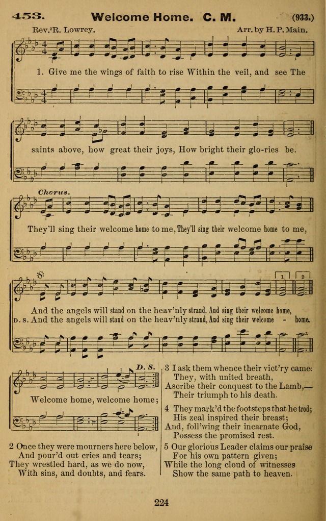 The Revivalist: a Collection of Choice Revival Hymns and Tunes page 224