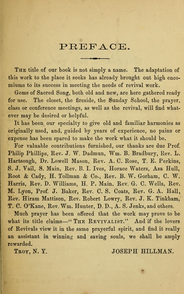 The Revivalist: a Collection of Choice Revival Hymns and Tunes page 3