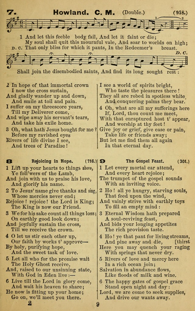 The Revivalist: a Collection of Choice Revival Hymns and Tunes page 9