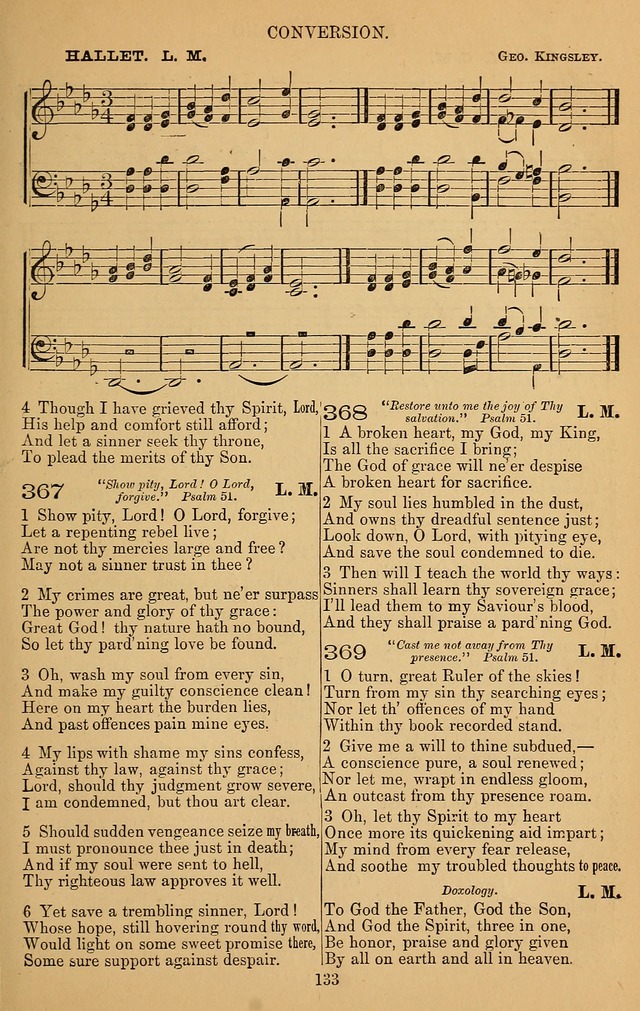 The Reformed Church Hymnal: with tunes page 133