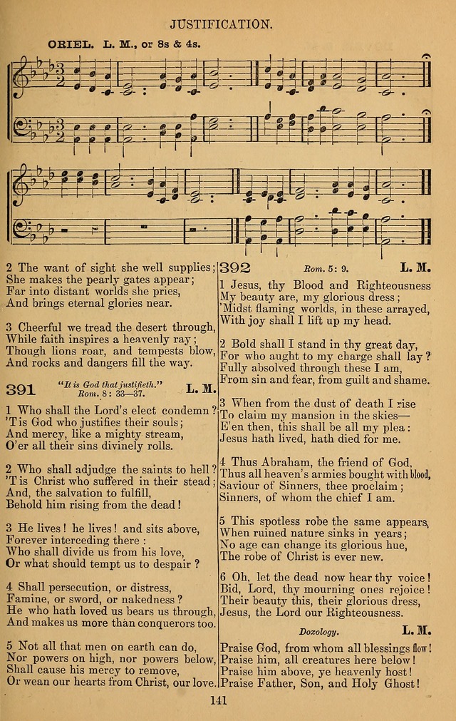 The Reformed Church Hymnal: with tunes page 141