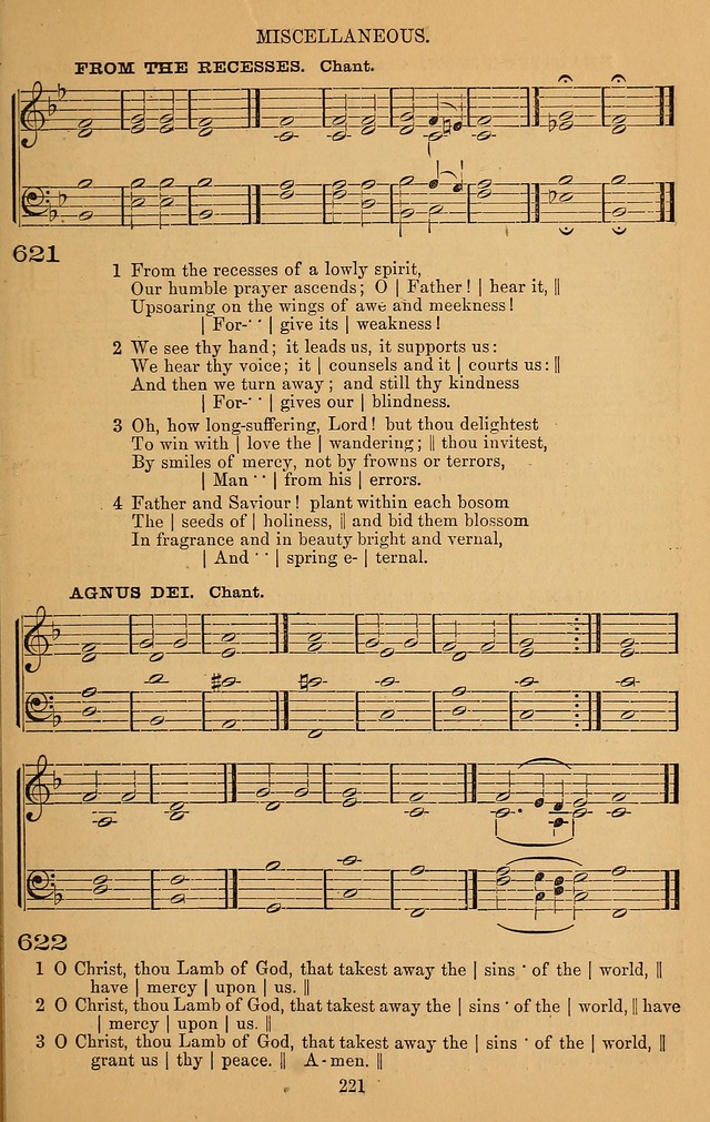 The Reformed Church Hymnal: with tunes page 221