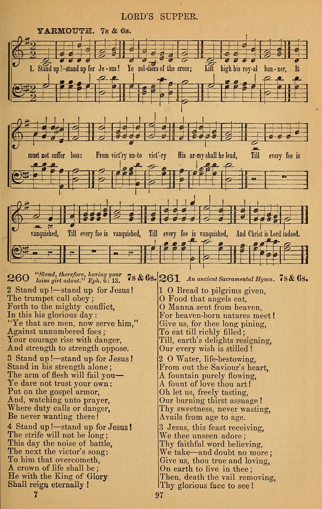 The Reformed Church Hymnal: with tunes page 97