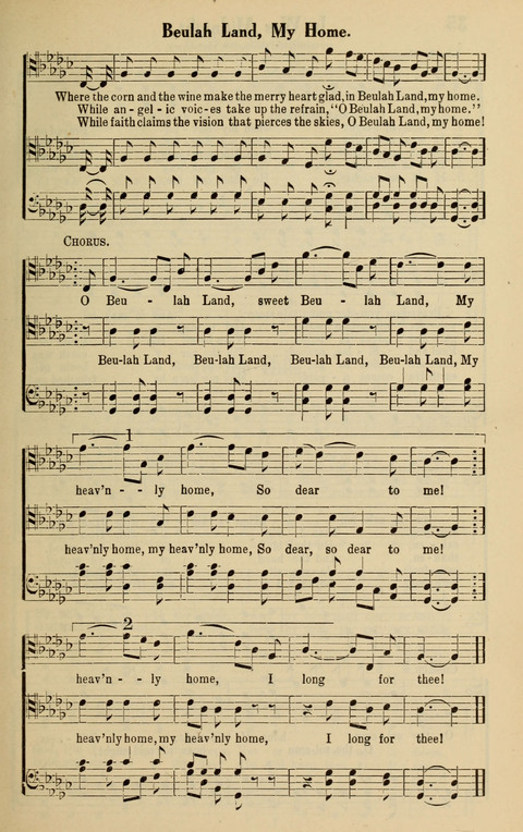 Rodeheaver Collection for Male Voices: One hundred and sixty Quartets and Choruses for men page 33