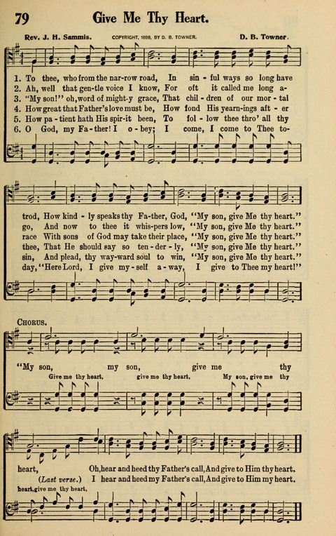 Rodeheaver Collection for Male Voices: One hundred and sixty Quartets and Choruses for men page 73