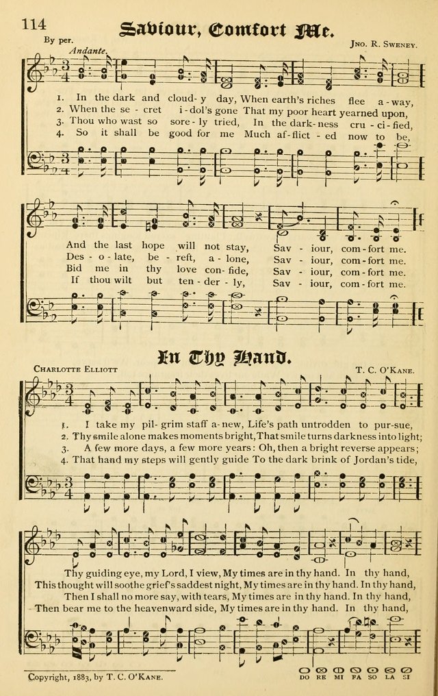 The Royal Fountain No. 3: sacred songs and hymns for use in Sabbath-school or prayer meeting page 100