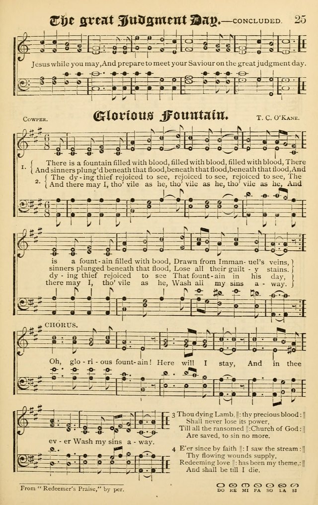 The Royal Fountain No. 3: sacred songs and hymns for use in Sabbath-school or prayer meeting page 51