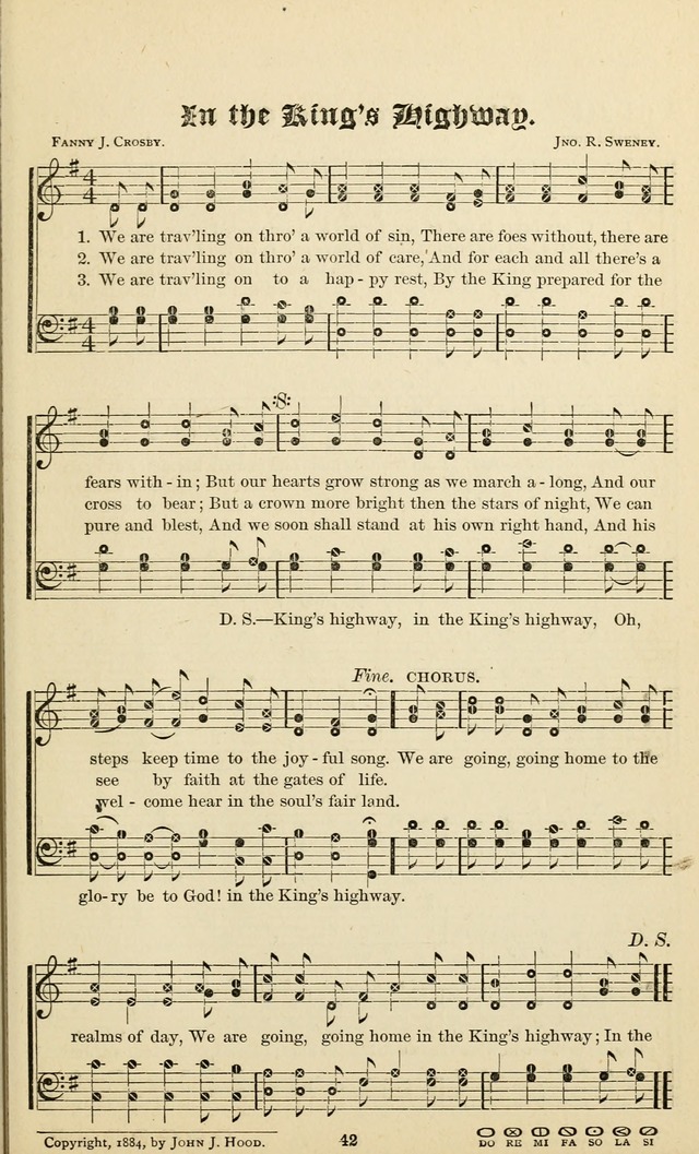 The Royal Fountain No. 4: sacred songs and hymns for use in Sabbath-school or prayer meeting page 29