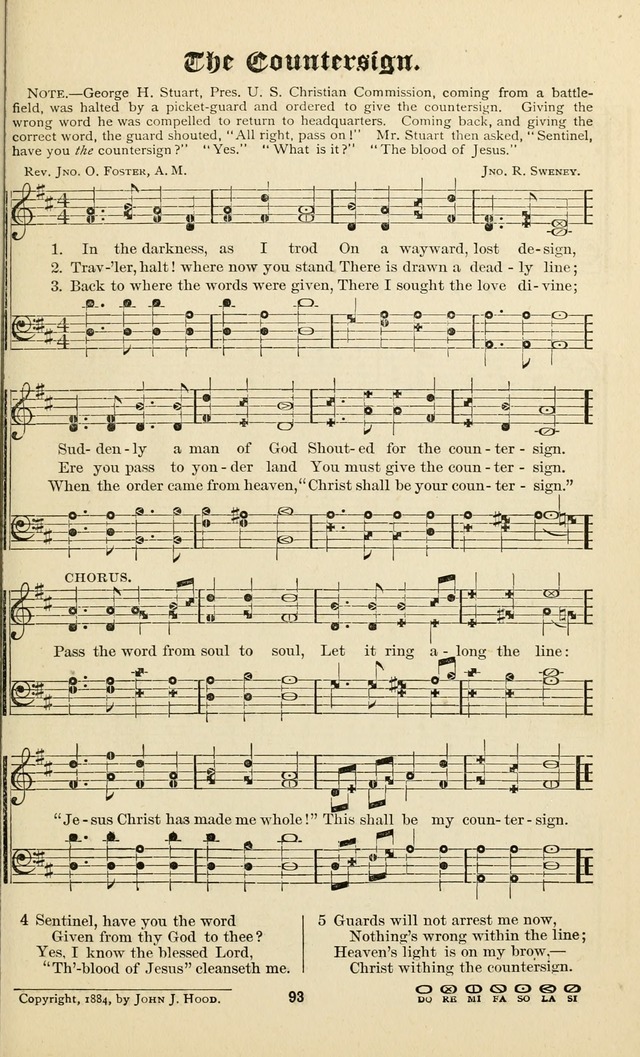 The Royal Fountain No. 4: sacred songs and hymns for use in Sabbath-school or prayer meeting page 33