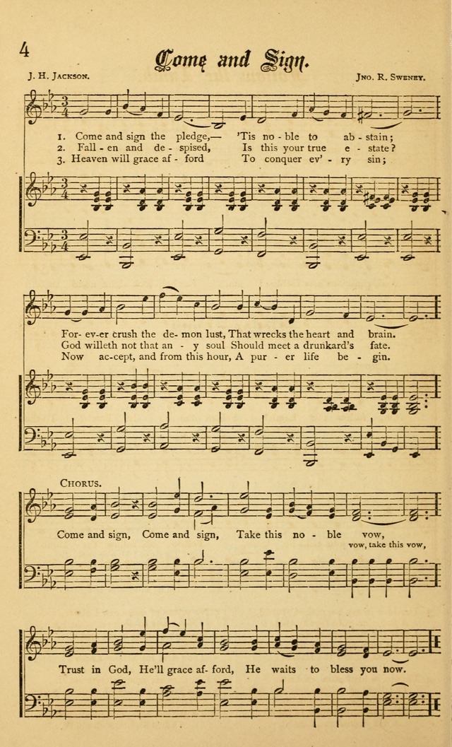 The Royal Fountain No. 4: sacred songs and hymns for use in Sabbath-school or prayer meeting page 4