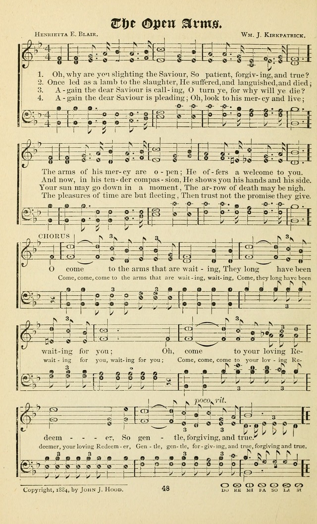 The Royal Fountain No. 4: sacred songs and hymns for use in Sabbath-school or prayer meeting page 56