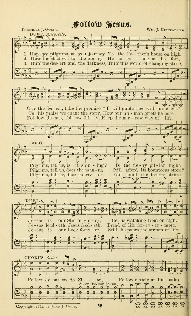 The Royal Fountain No. 4: sacred songs and hymns for use in Sabbath-school or prayer meeting page 62