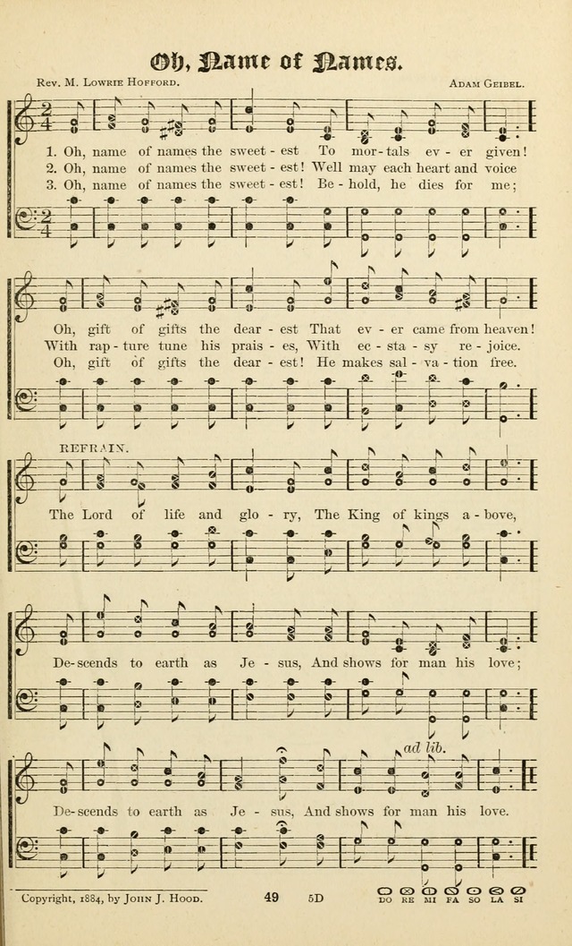 The Royal Fountain No. 4: sacred songs and hymns for use in Sabbath-school or prayer meeting page 69