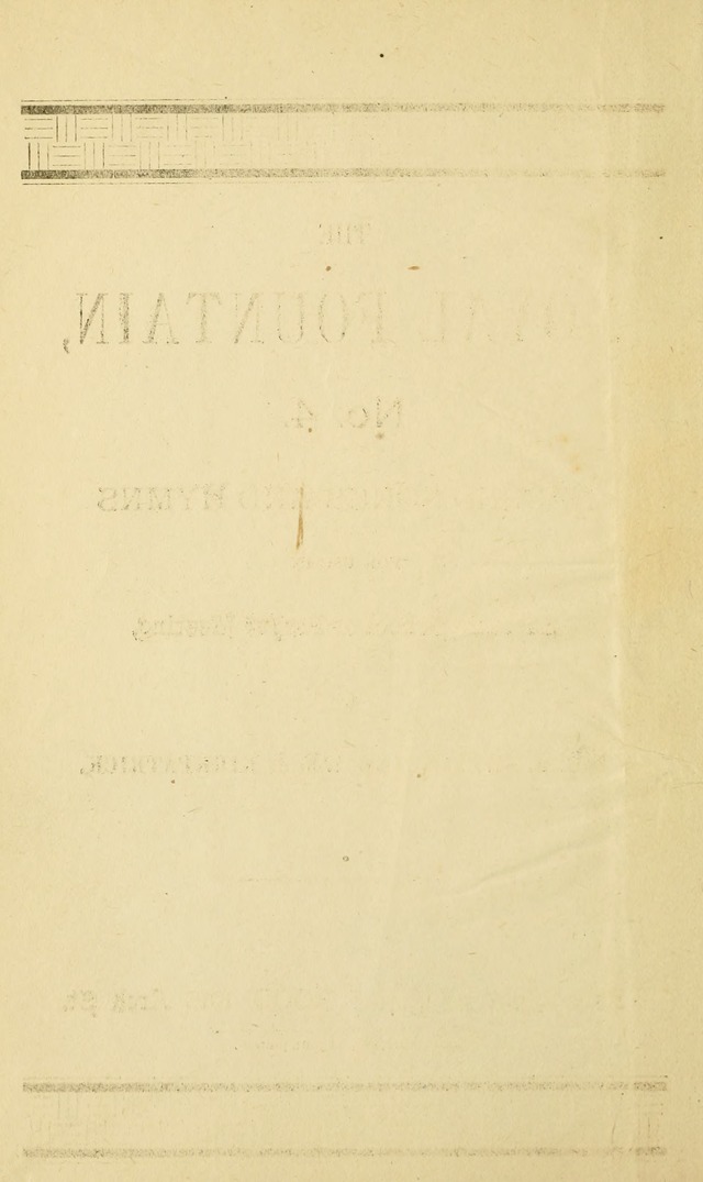 The Royal Fountain No. 4: sacred songs and hymns for use in Sabbath-school or prayer meeting page iv