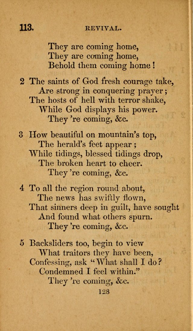 Revival Gems: a collection of spirit-stirring hymns. Specially adapted to revivals page 128