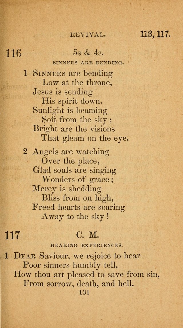 Revival Gems: a collection of spirit-stirring hymns. Specially adapted to revivals page 131