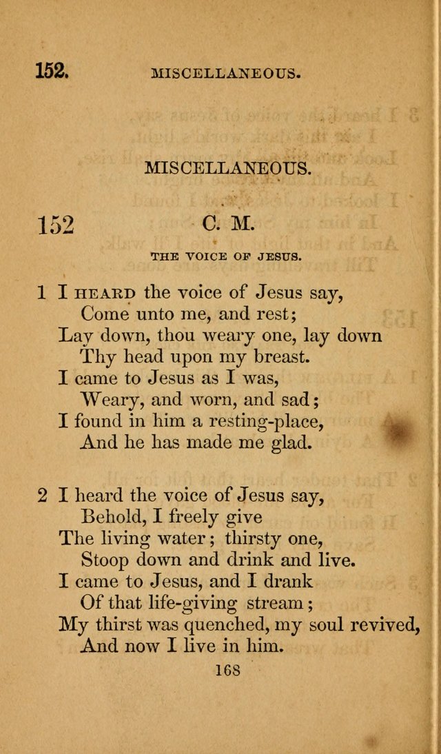 Revival Gems: a collection of spirit-stirring hymns. Specially adapted to revivals page 170