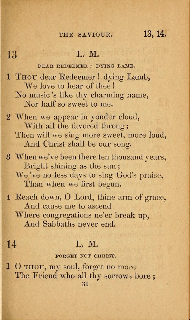 Revival Gems: a collection of spirit-stirring hymns. Specially adapted to revivals page 31