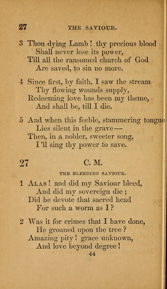 Revival Gems: a collection of spirit-stirring hymns. Specially adapted to revivals page 44