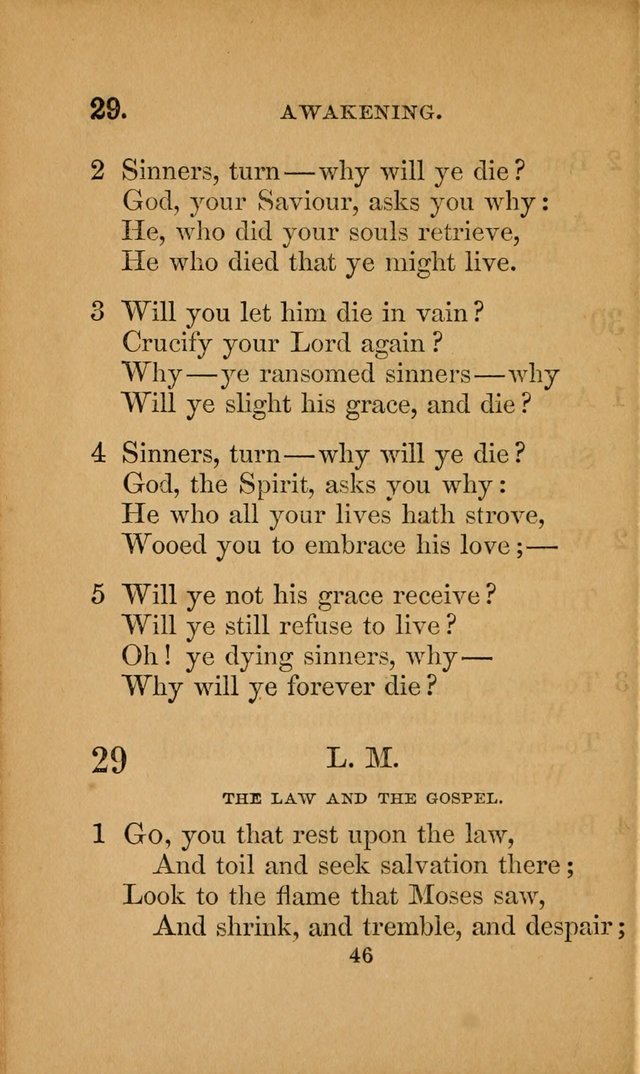 Revival Gems: a collection of spirit-stirring hymns. Specially adapted to revivals page 46