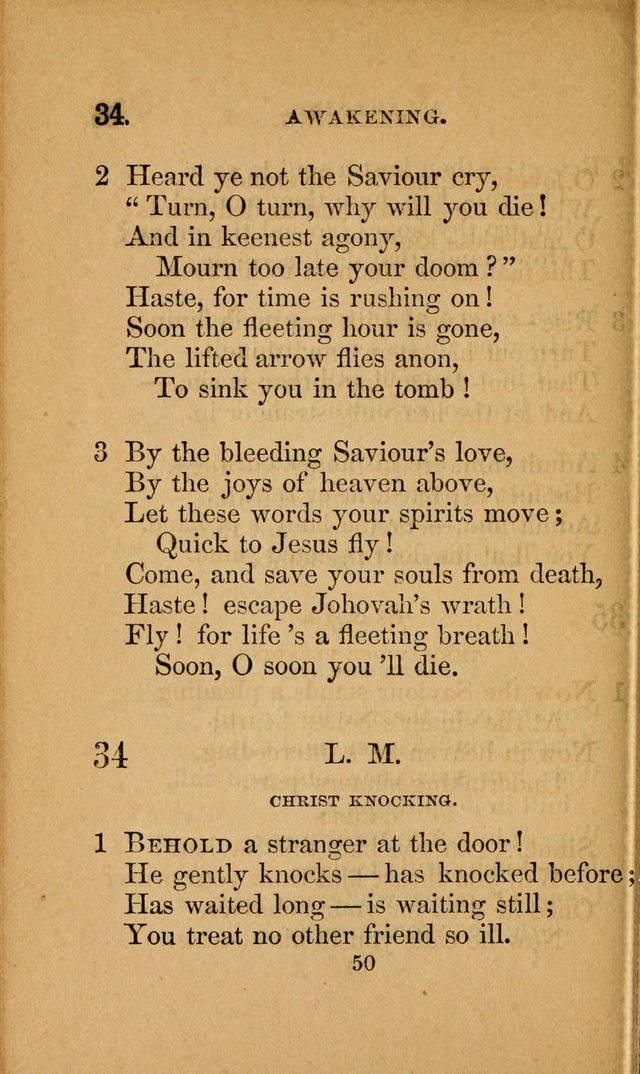 Revival Gems: a collection of spirit-stirring hymns. Specially adapted to revivals page 50