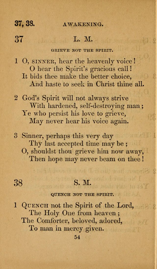 Revival Gems: a collection of spirit-stirring hymns. Specially adapted to revivals page 54