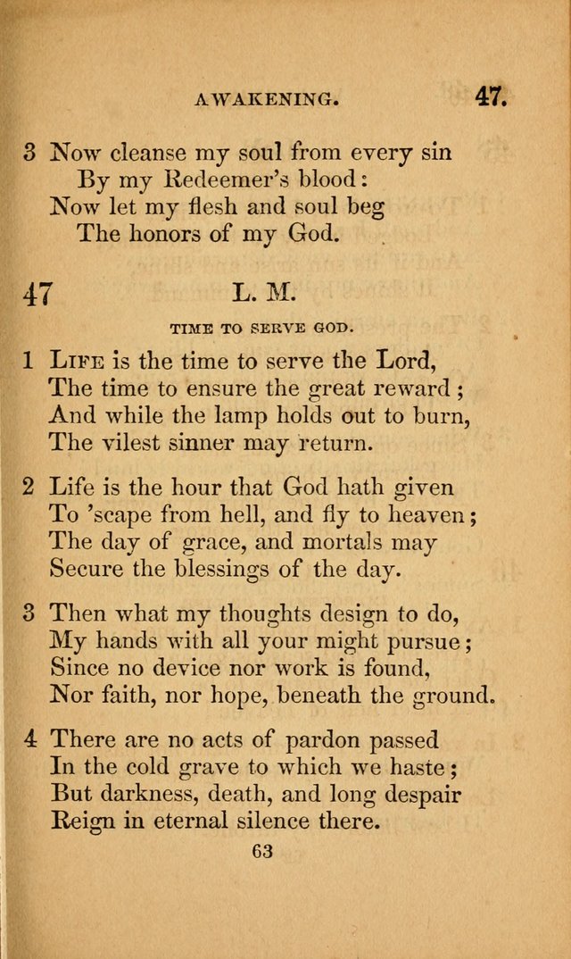 Revival Gems: a collection of spirit-stirring hymns. Specially adapted to revivals page 63