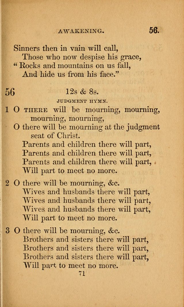 Revival Gems: a collection of spirit-stirring hymns. Specially adapted to revivals page 71