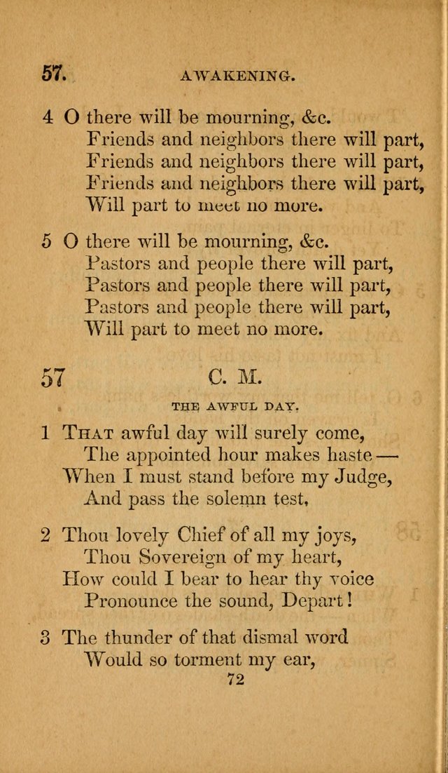 Revival Gems: a collection of spirit-stirring hymns. Specially adapted to revivals page 72