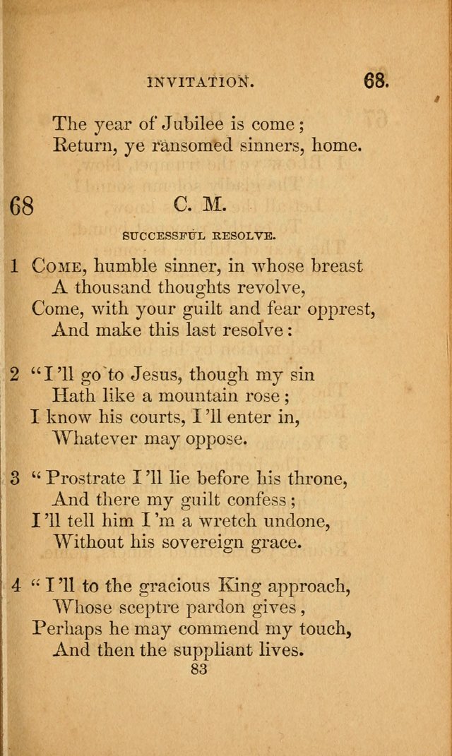 Revival Gems: a collection of spirit-stirring hymns. Specially adapted to revivals page 83