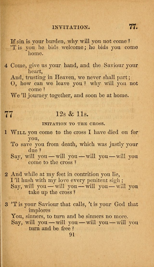 Revival Gems: a collection of spirit-stirring hymns. Specially adapted to revivals page 91