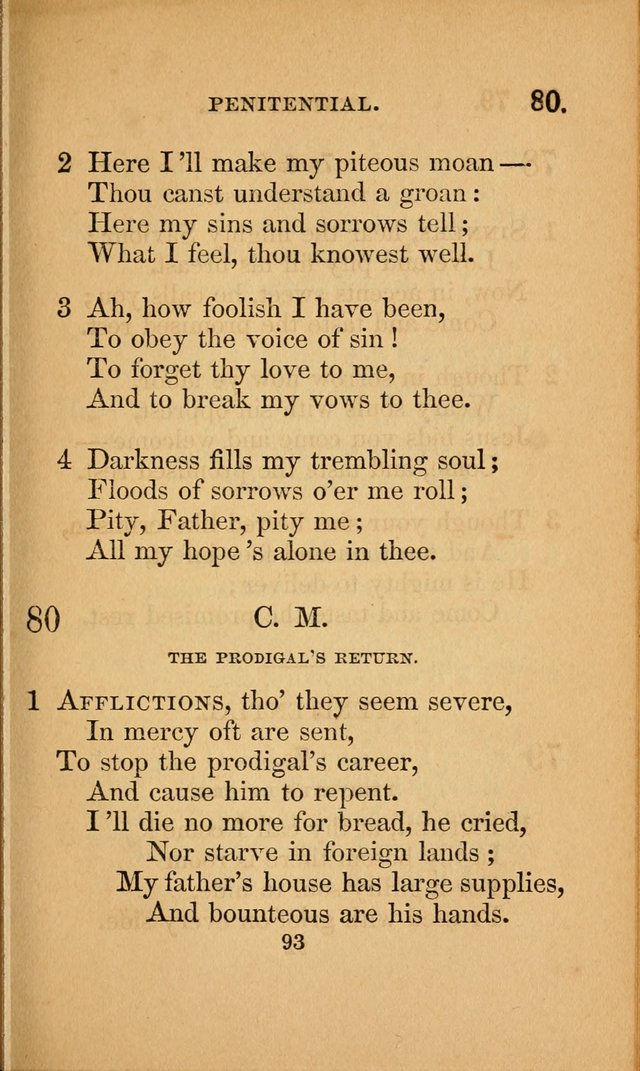 Revival Gems: a collection of spirit-stirring hymns. Specially adapted to revivals page 93