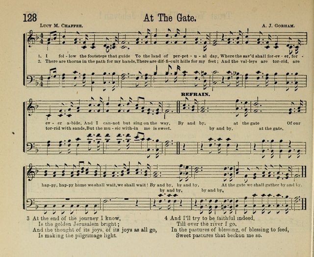 Royal Gems: a new and choice collection of Sunday school songs page 128