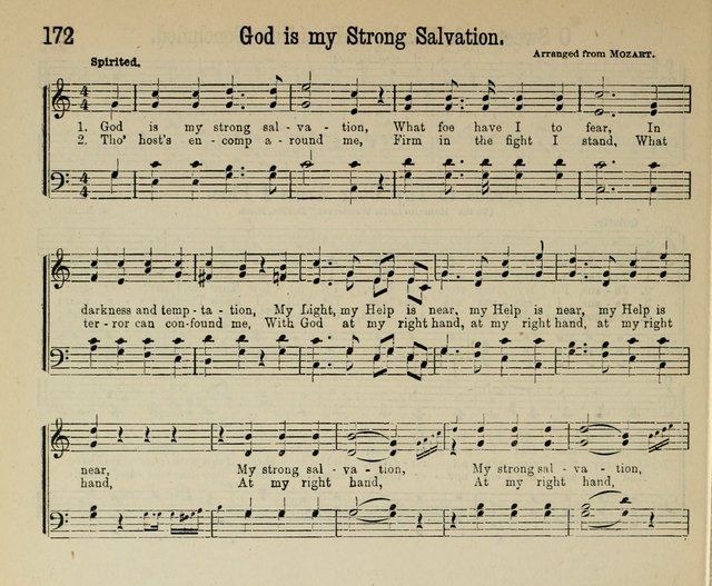 Royal Gems: a new and choice collection of Sunday school songs page 172