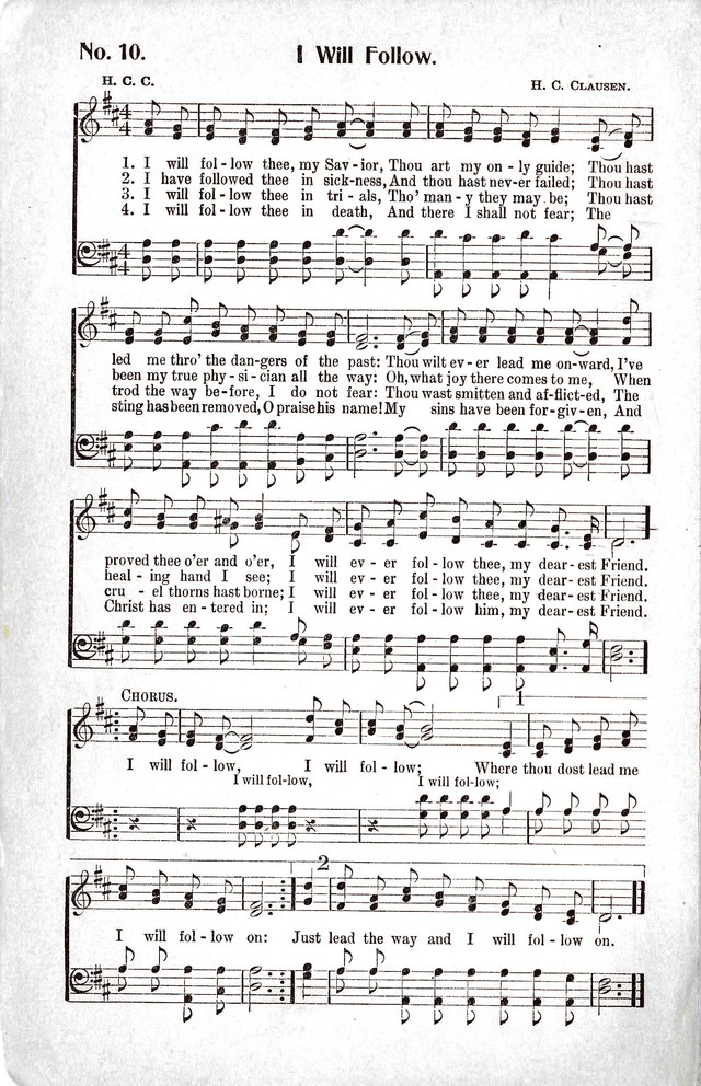 Reformation Glory: a new and inspiring collection of gospel hymns for evangelistic services page 10