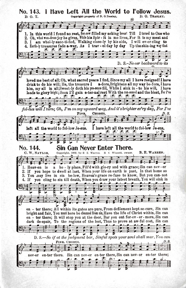 Reformation Glory: a new and inspiring collection of gospel hymns for evangelistic services page 133