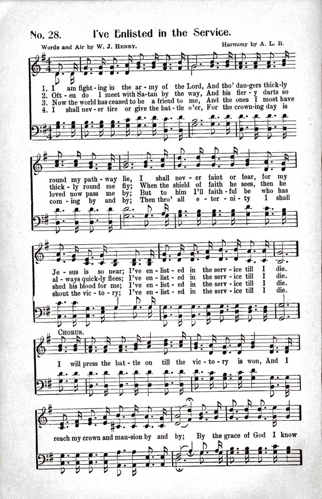 Reformation Glory: a new and inspiring collection of gospel hymns for evangelistic services page 28