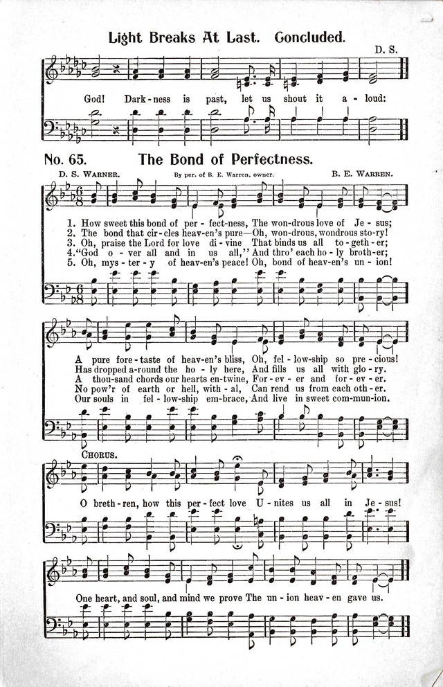 Reformation Glory: a new and inspiring collection of gospel hymns for evangelistic services page 65