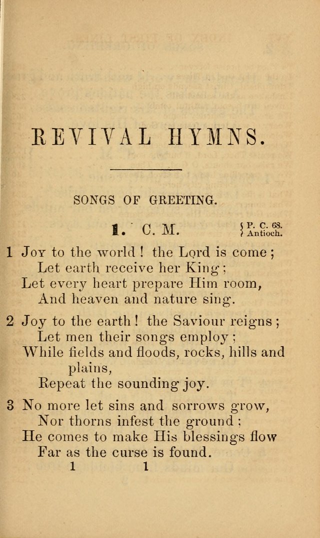 Revival Hymns page 1