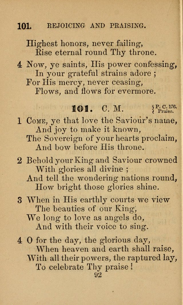 Revival Hymns page 92