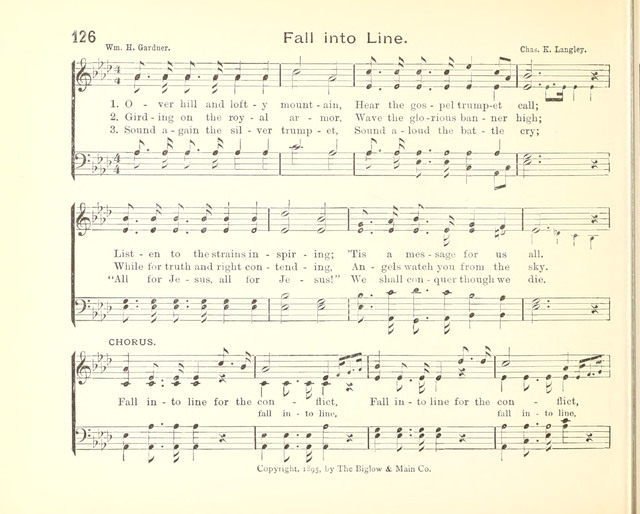 Royal Hymnal: for the Sunday School page 125