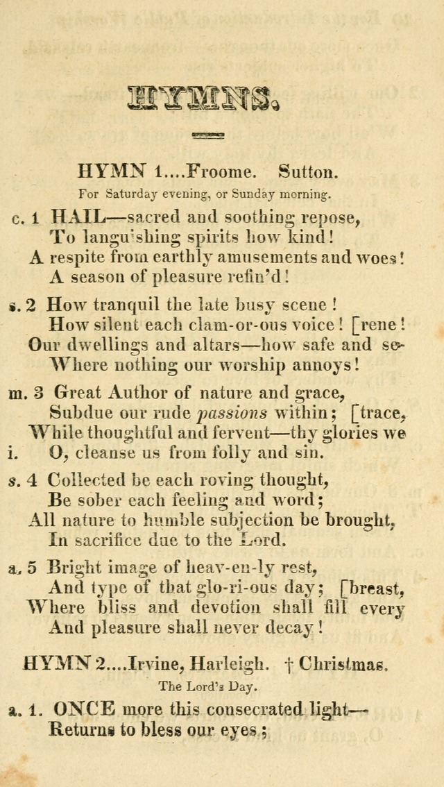 Regular Hymns: on a great variety of evangelical subjects and important occasions: with musical directions, for all the varieties of appropriate expression page 19