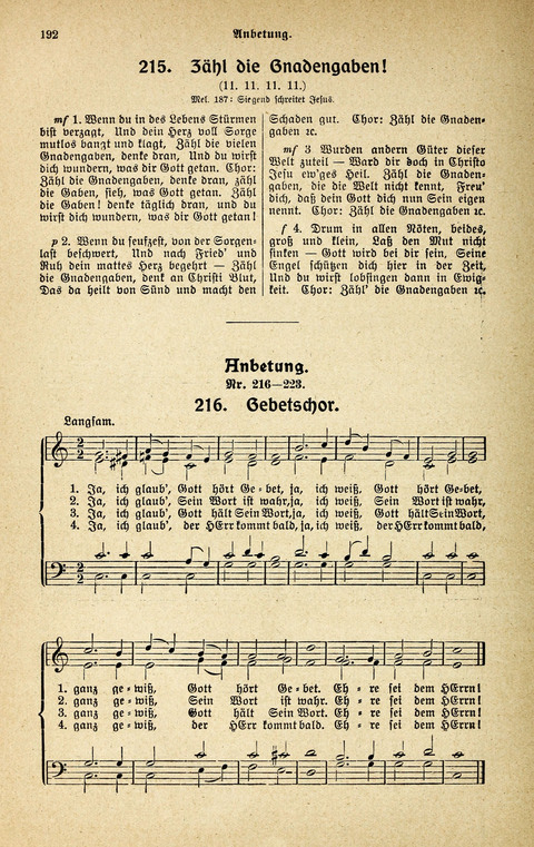 Rettungsjubel: Zum Gebrauch in Evangelisations- und Glaubens-Versammlungen page 192