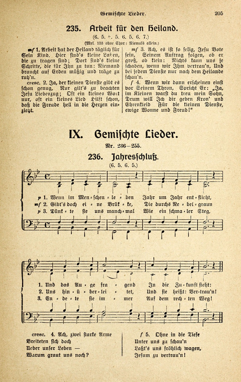 Rettungsjubel: Zum Gebrauch in Evangelisations- und Glaubens-Versammlungen page 205