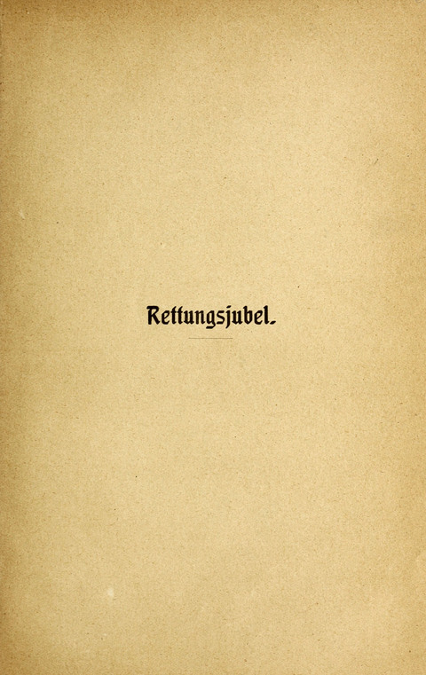 Rettungsjubel: Zum Gebrauch in Evangelisations- und Glaubens-Versammlungen page iv