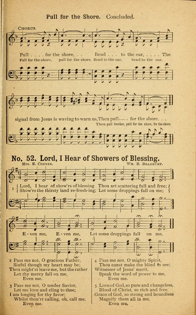 Revival Melodies: containing the popular Welsh tunes used in the great revivail in Wales; also a choice selection of gospel songs specially adapted for evangelistic and devotional meetings  page 51