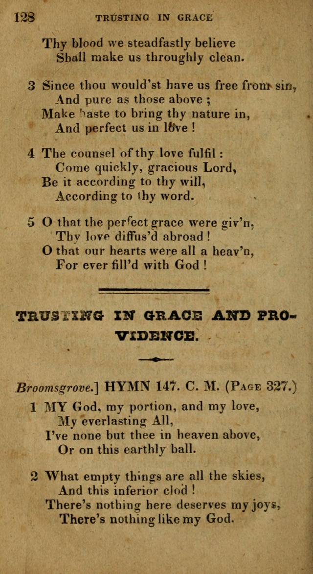 The Reformed Methodist Pocket Hymnal: Revised: collected from various authors. Designed for the worship of God in all Christian churches. page 128