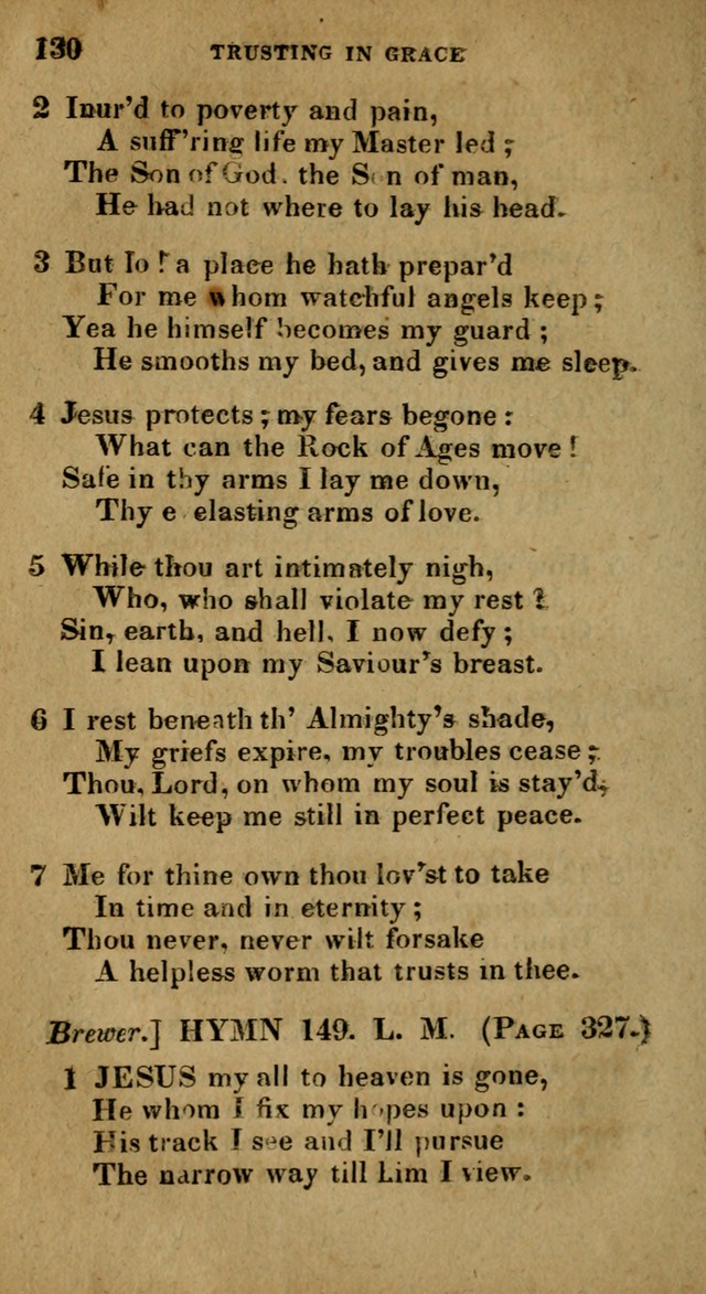 The Reformed Methodist Pocket Hymnal: Revised: collected from various authors. Designed for the worship of God in all Christian churches. page 130