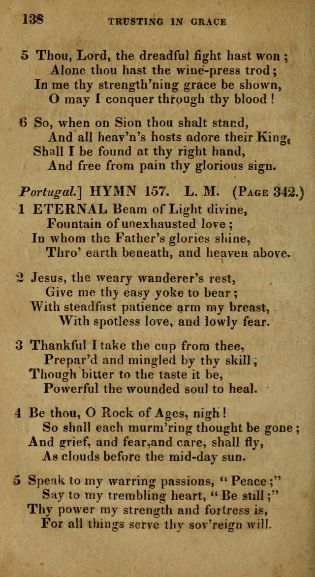 The Reformed Methodist Pocket Hymnal: Revised: collected from various authors. Designed for the worship of God in all Christian churches. page 138